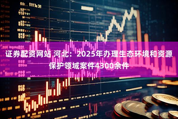 证券配资网站 河北：2025年办理生态环境和资源保护领域案件4300余件