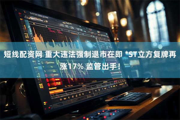 短线配资网 重大违法强制退市在即 *ST立方复牌再涨17% 监管出手！
